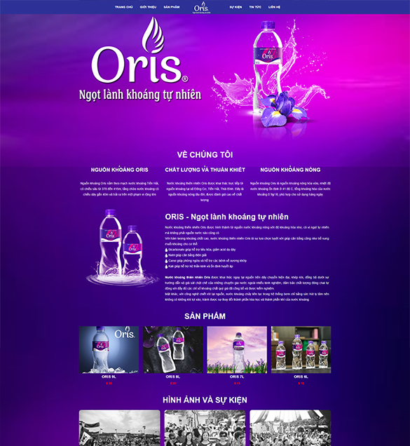 Thiết kế website mẫu 201